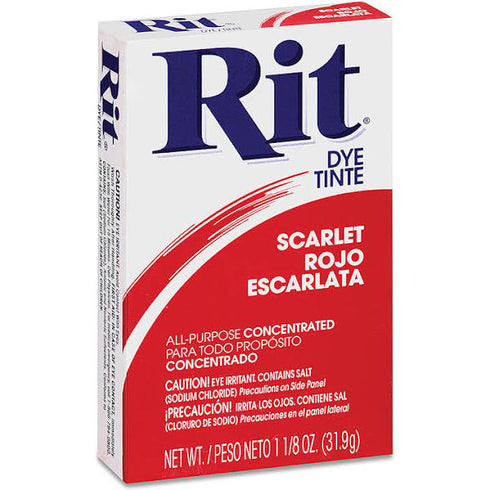 RIT DYE SCARLET RIT DYE